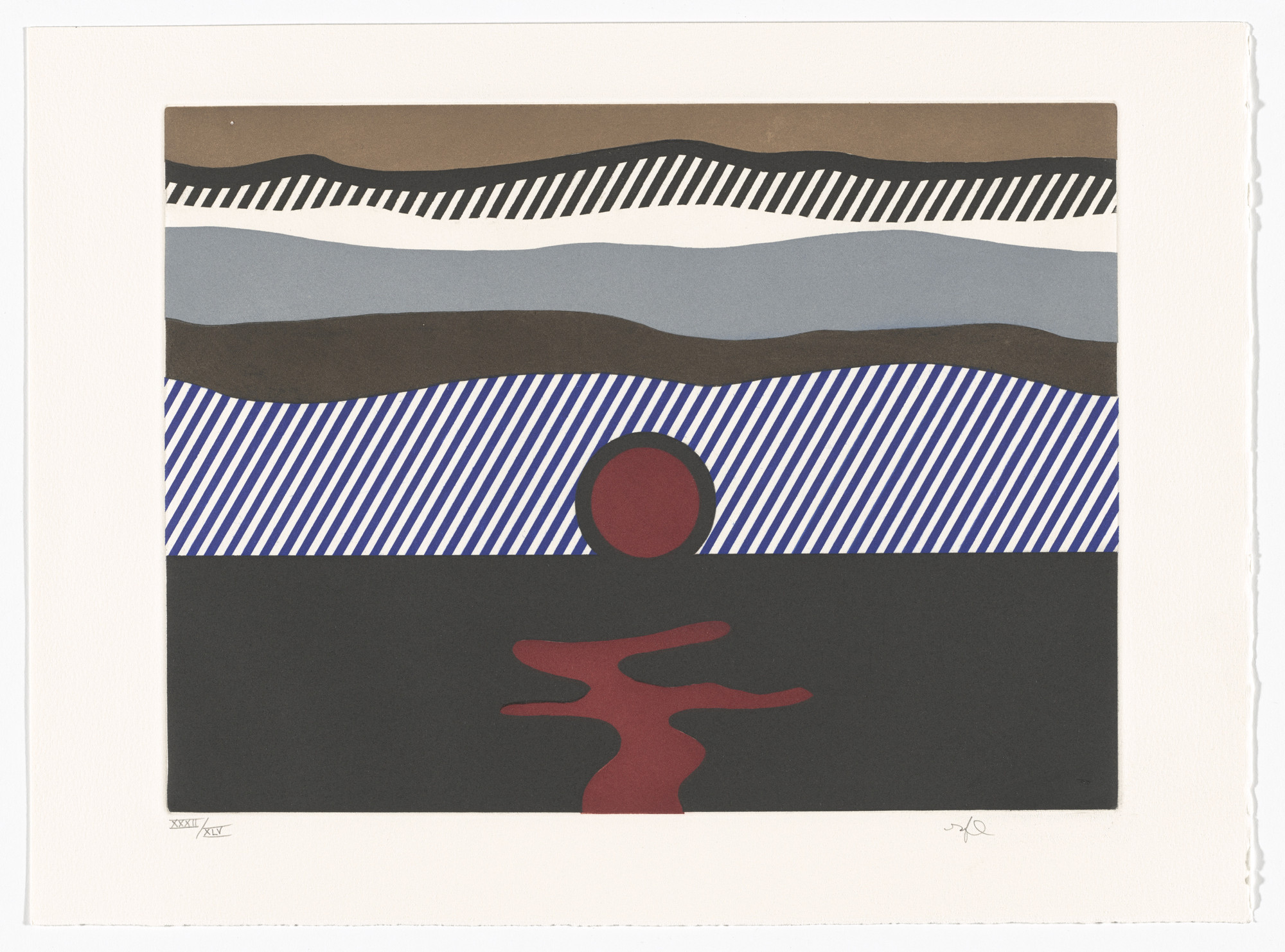 Roy Lichtenstein. Plate (page 53) from La Nouvelle chute d'Amérique