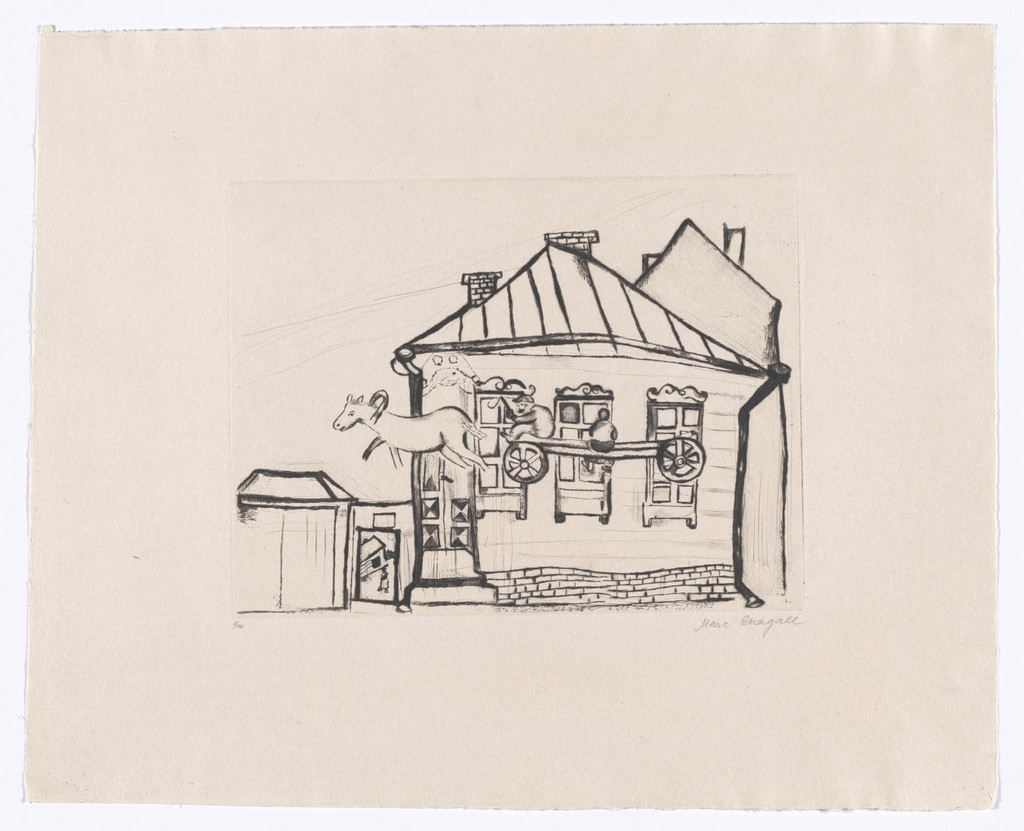 House in Witebsk (Haus in Witebsk) from My Life (Mein Leben)