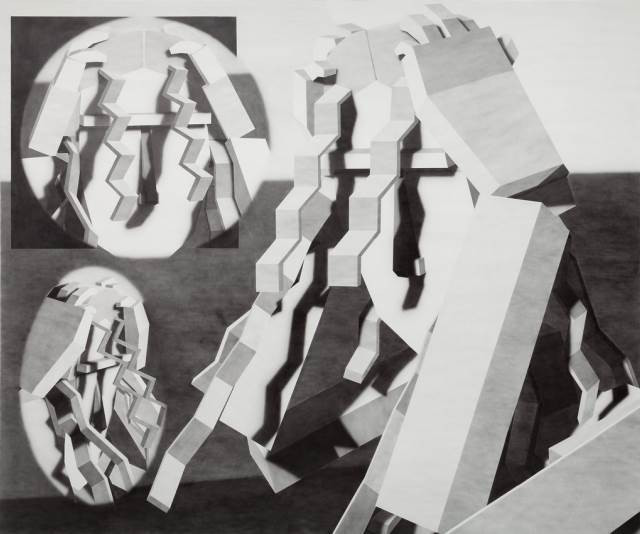 Avery Singer. Anxiety Painting. 2014