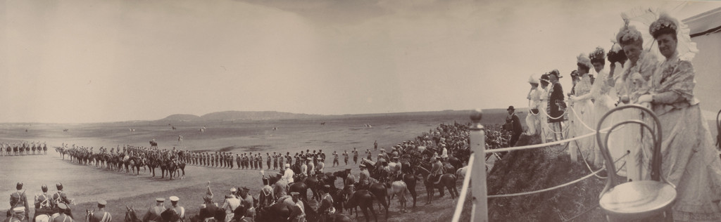 Women Watching Maneuvers, Peterhof