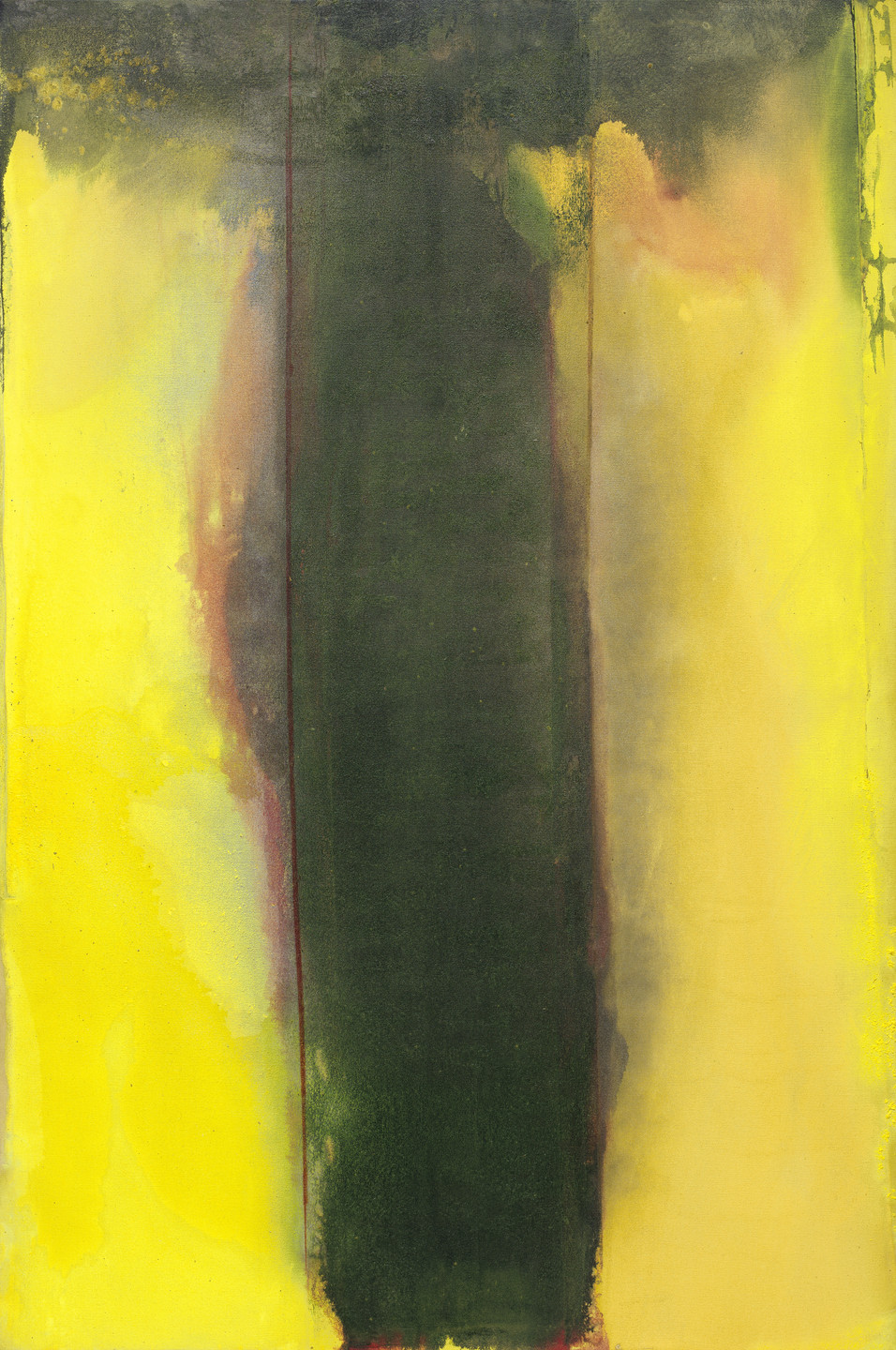 Frank Bowling. Giving Birth Astride a Grave. 1973