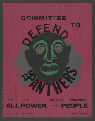 Faith Ringgold. Committee to Defend the Panthers. 1970