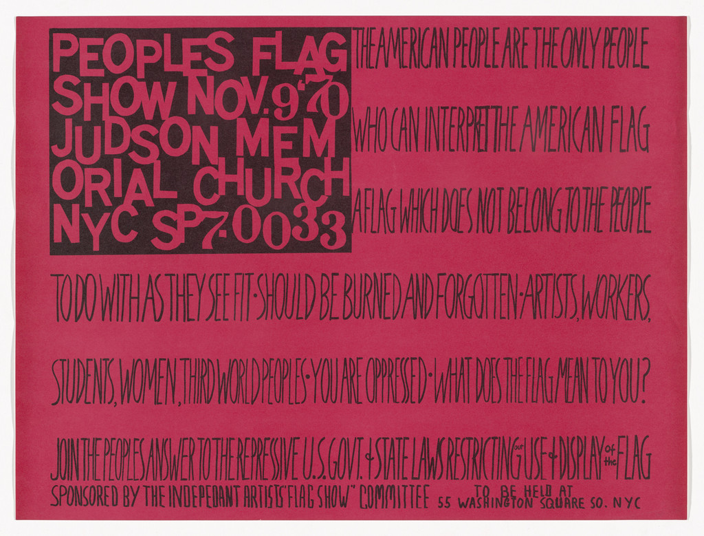 People's Flag Show