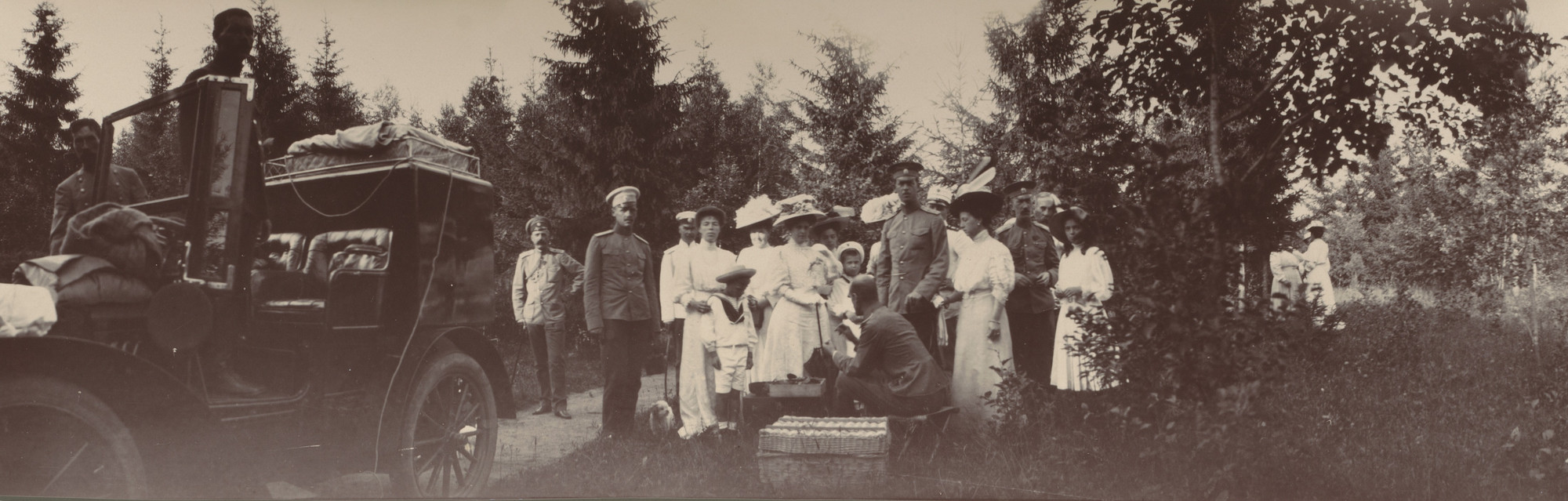Unidentified photographer. Gatchino. July 9, 1908