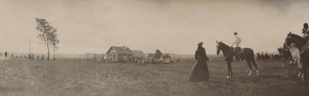 Empress Alexandra Feodorovna and Emperor Nicholas II, Peterhof