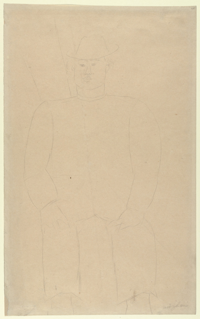 Young Man Seated