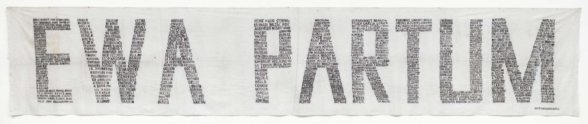 Ewa Partum. Autobiography (Autobiografia). 1971–74