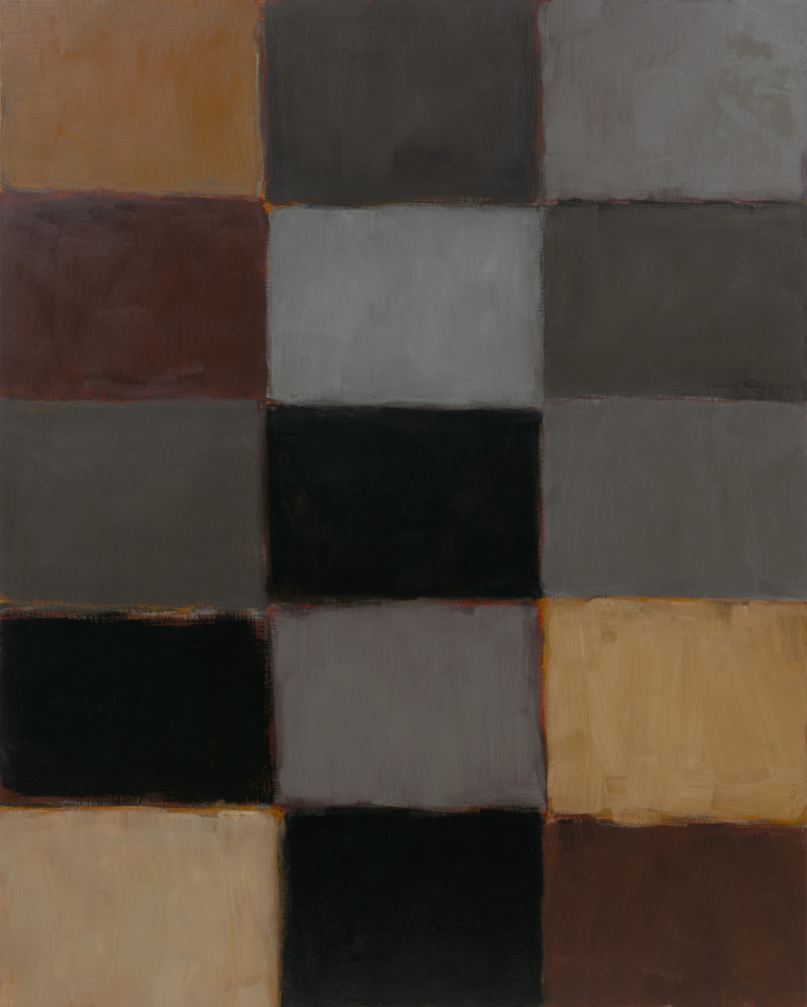 Sean Scully. Big Grey Robe. 2002