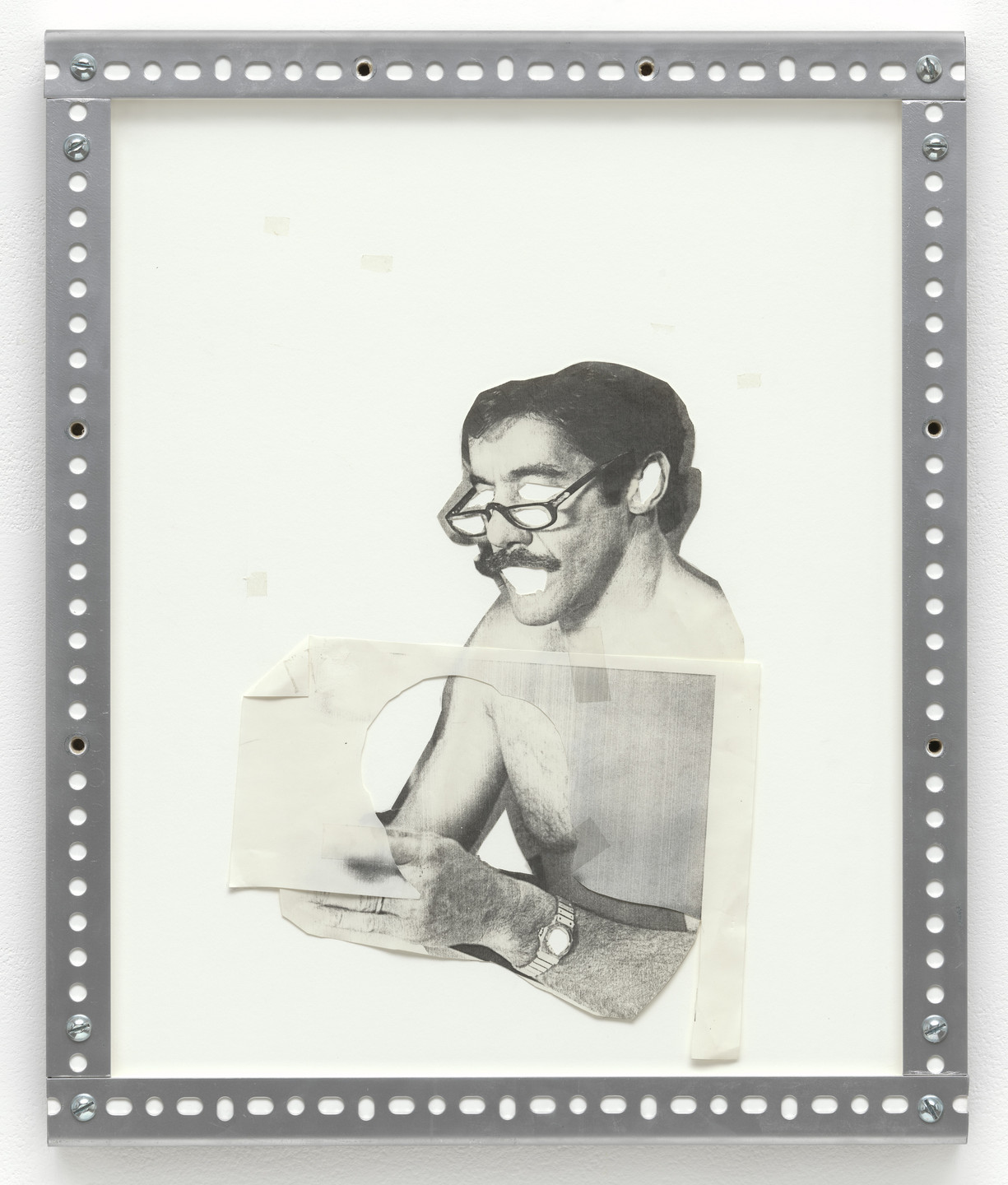 Cady Noland. Untitled Xerox Cut-Out (Geraldo). 1989–94