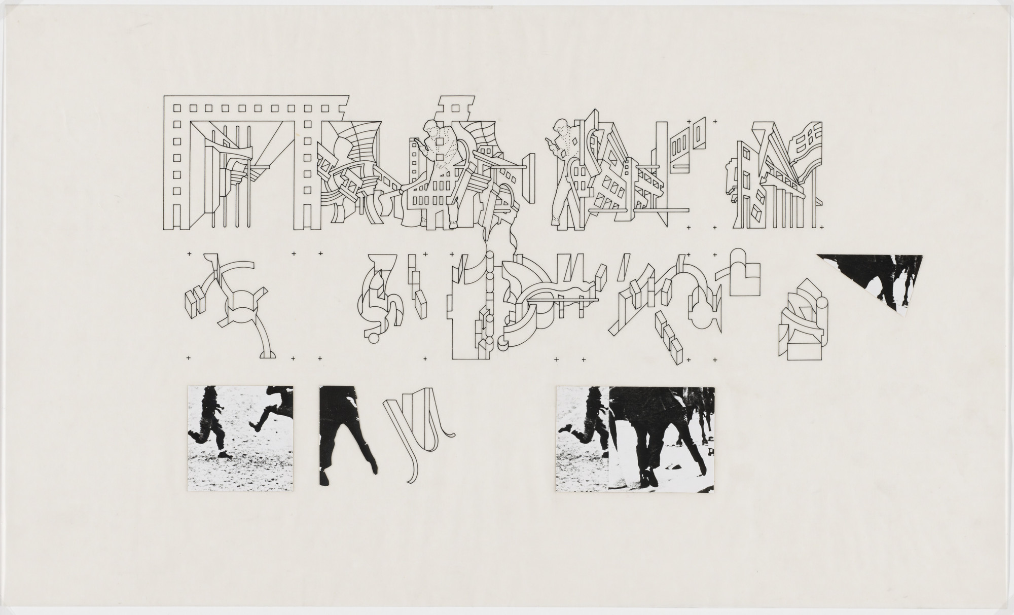 Bernard Tschumi. The Manhattan Transcripts Project, New York, New York, Episode 4: The Block. 1980-81