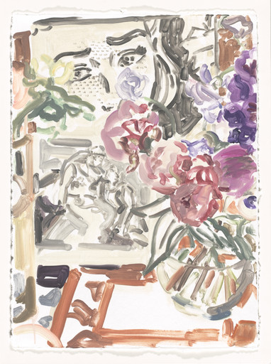 Elizabeth Peyton. Lichtenstein, Flowers, Parsifal. 2011