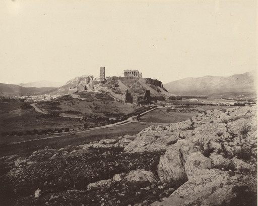 View of the Acropolis from Museum Hill