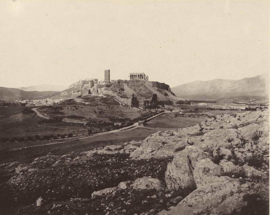 View of the Acropolis from Museum Hill