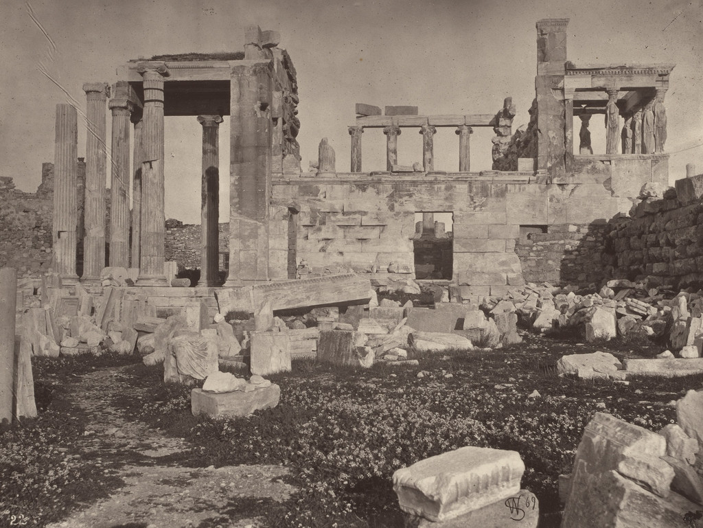 Western Flank of the Erectheum
