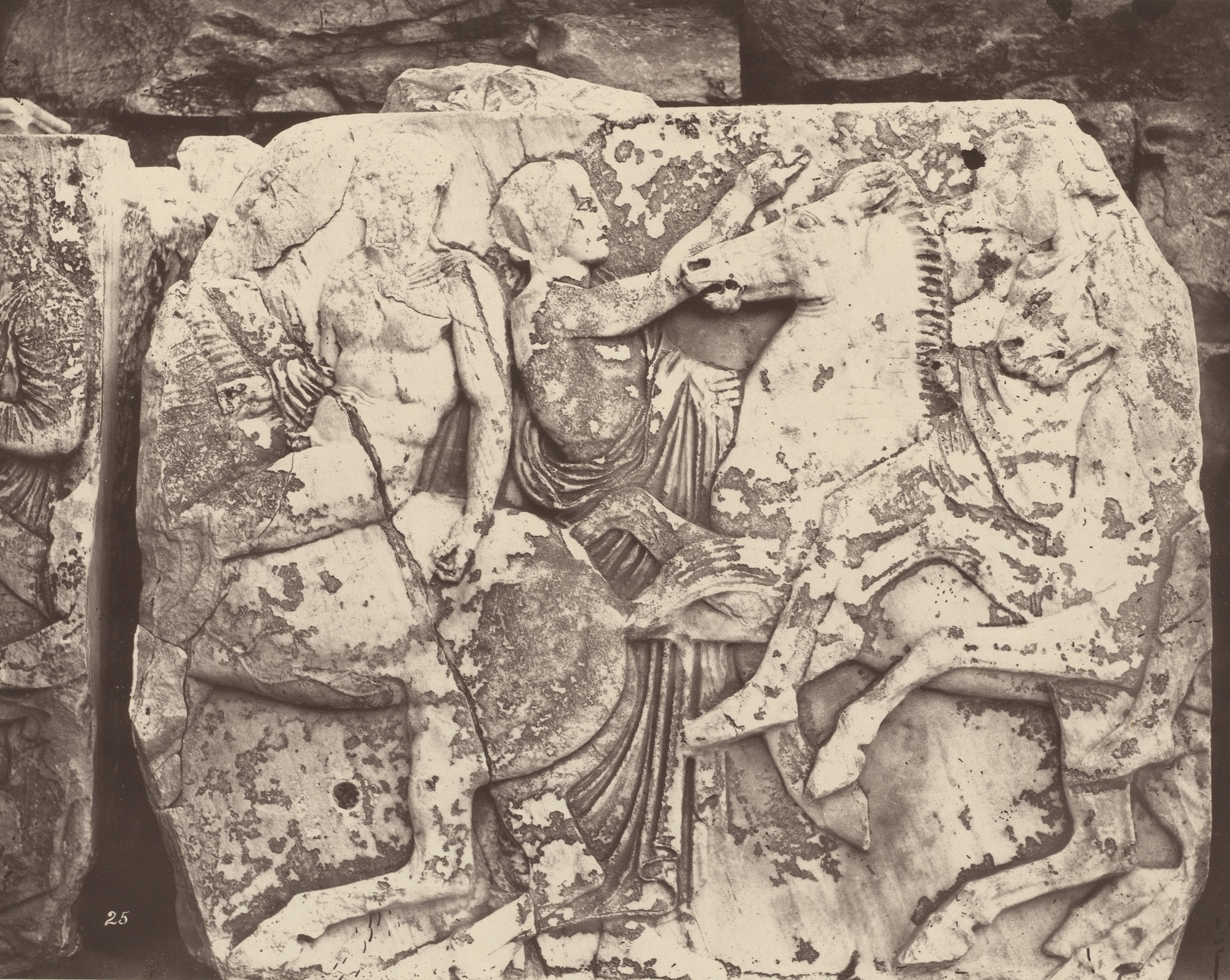 William James Stillman. Fragment of Frieze from the Parthenon