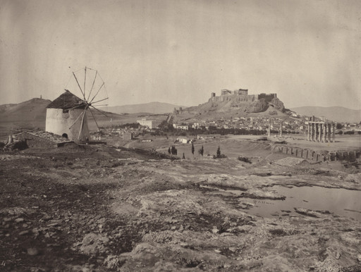 The Acropolis, From the Hill above the Ilissus, Looking North-West