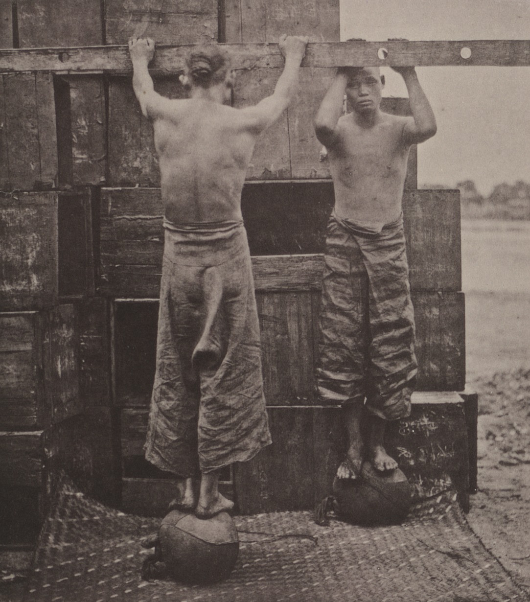 John Thomson. Rolling Scented Caper and Gunpowder Teas