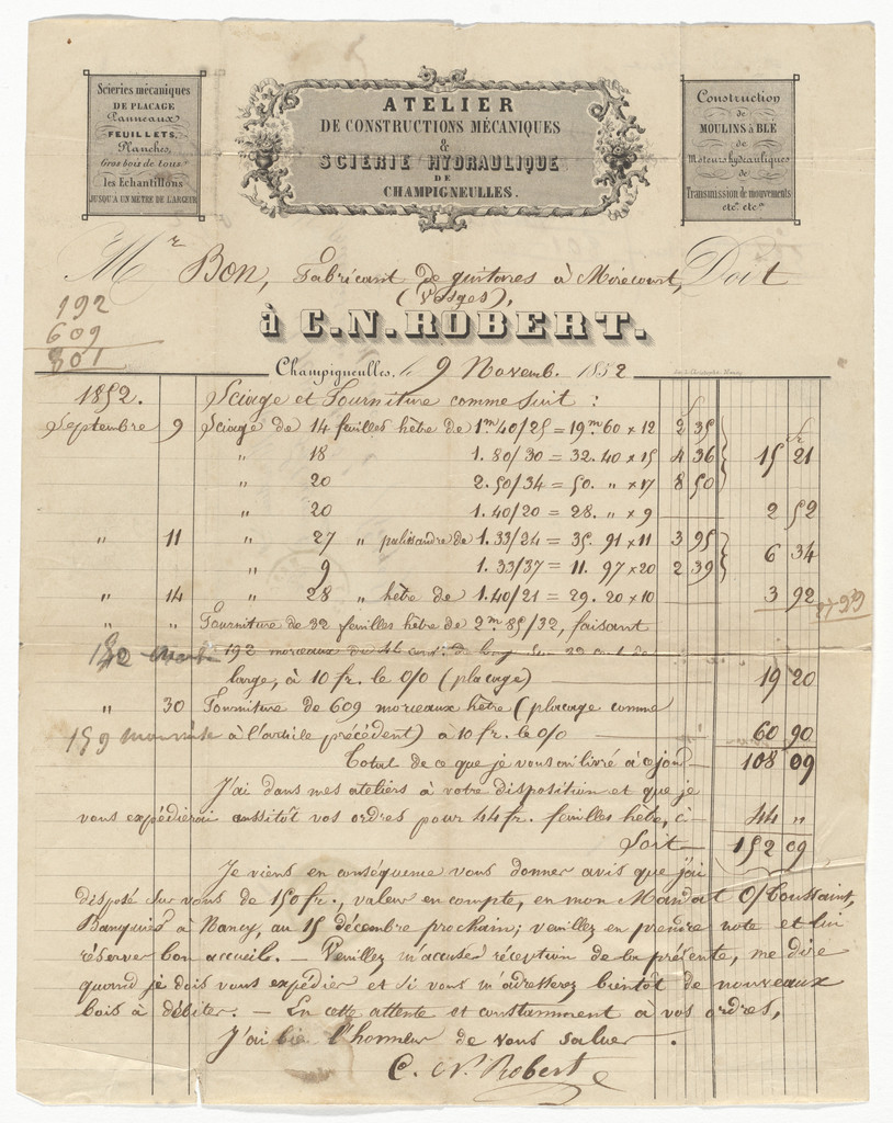 C.N. Robert stationery