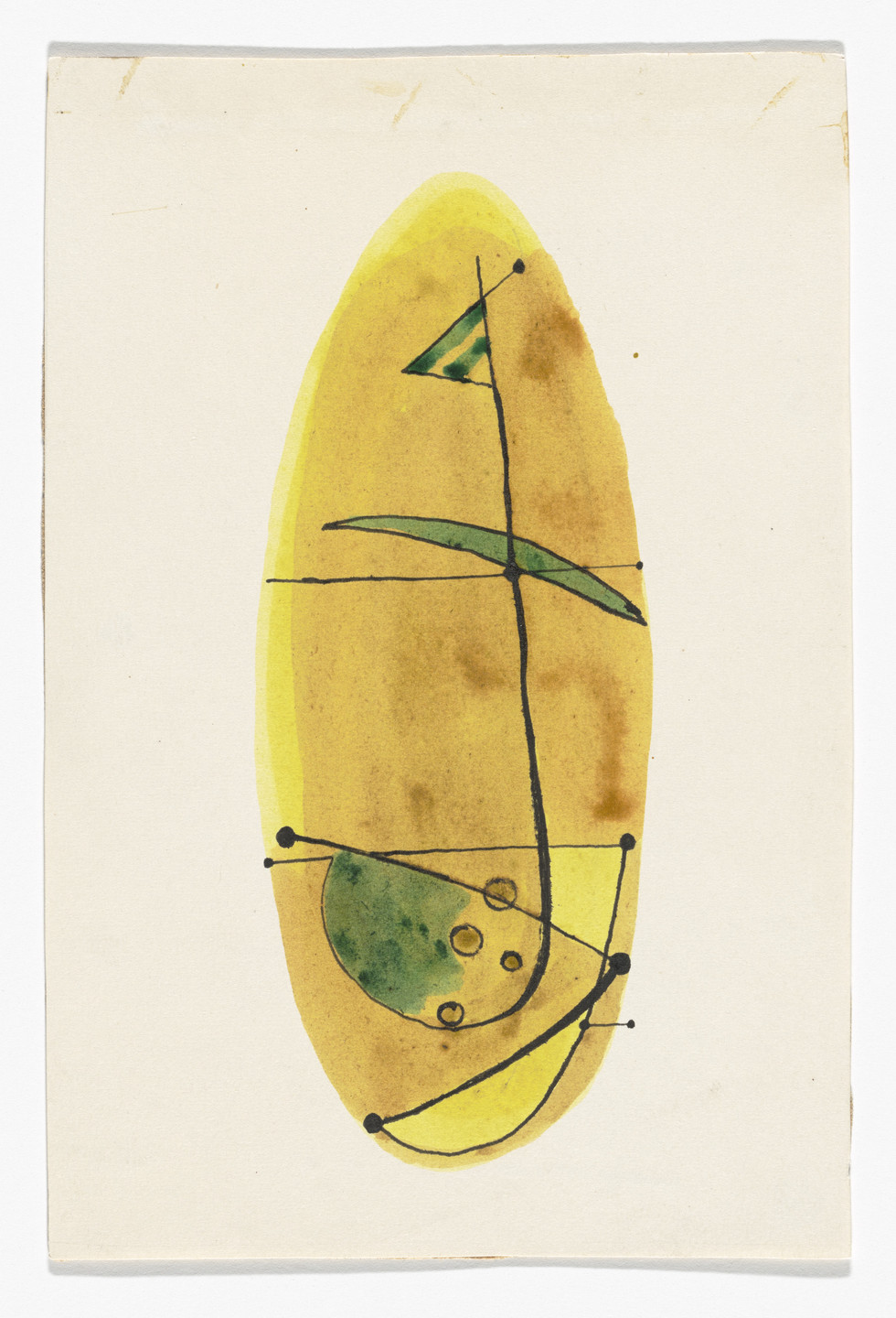 Robert Motherwell. Untitled from VVV Portfolio. 1942, published 1943