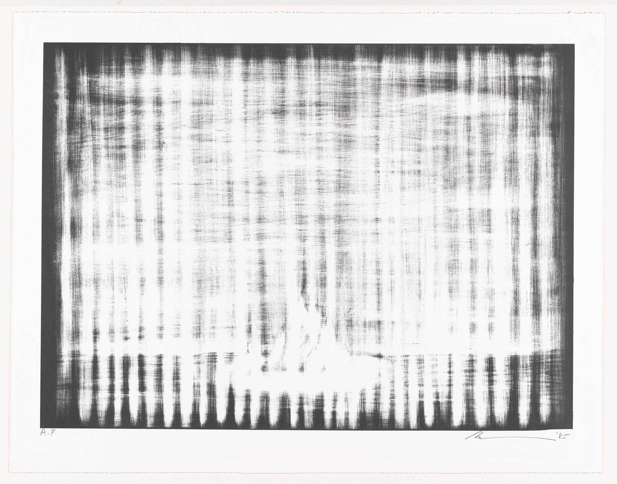Robert Wilson. Untitled, Act II from the portfolio Parsifal