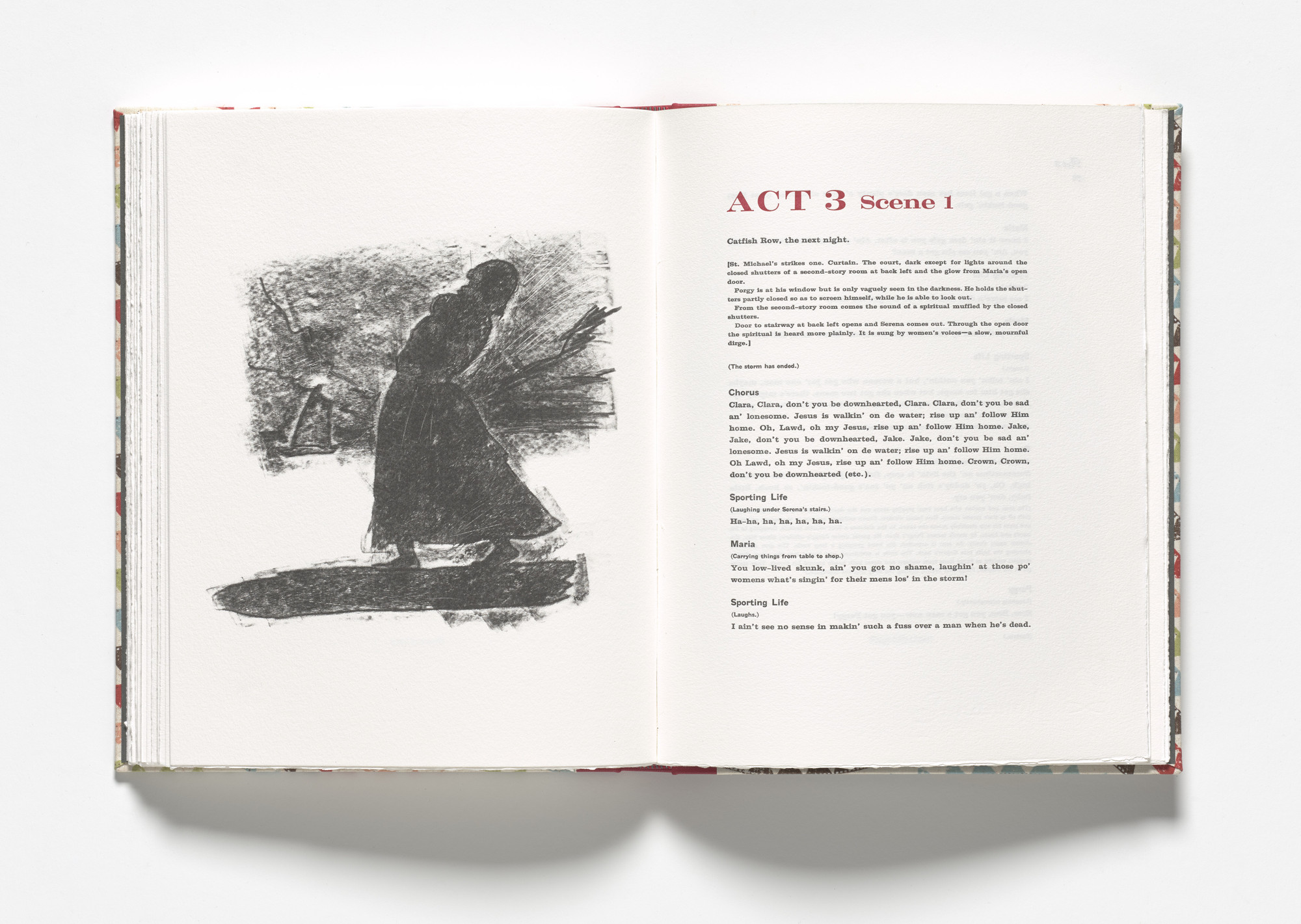 Kara Walker. Bess and baby (plate, facing page 87) from Porgy & Bess