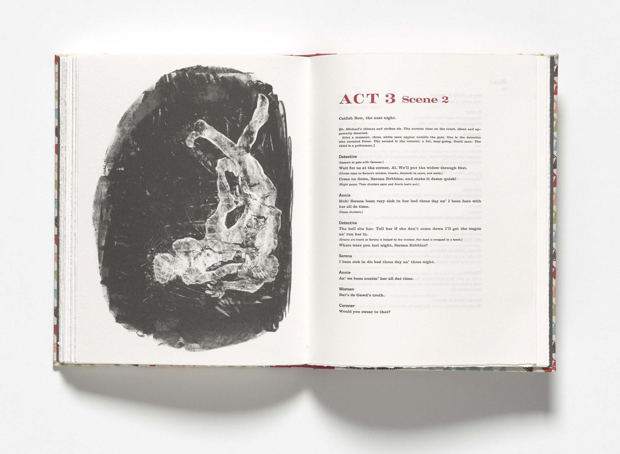 Kara Walker. Porgy kills Crown (plate, facing page 89) from Porgy & Bess