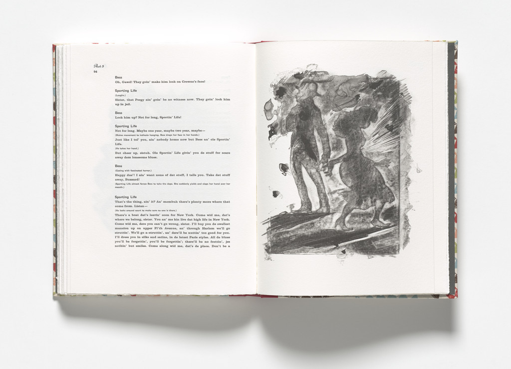 Sporting Life and Bess (plate, facing page 94) from Porgy & Bess