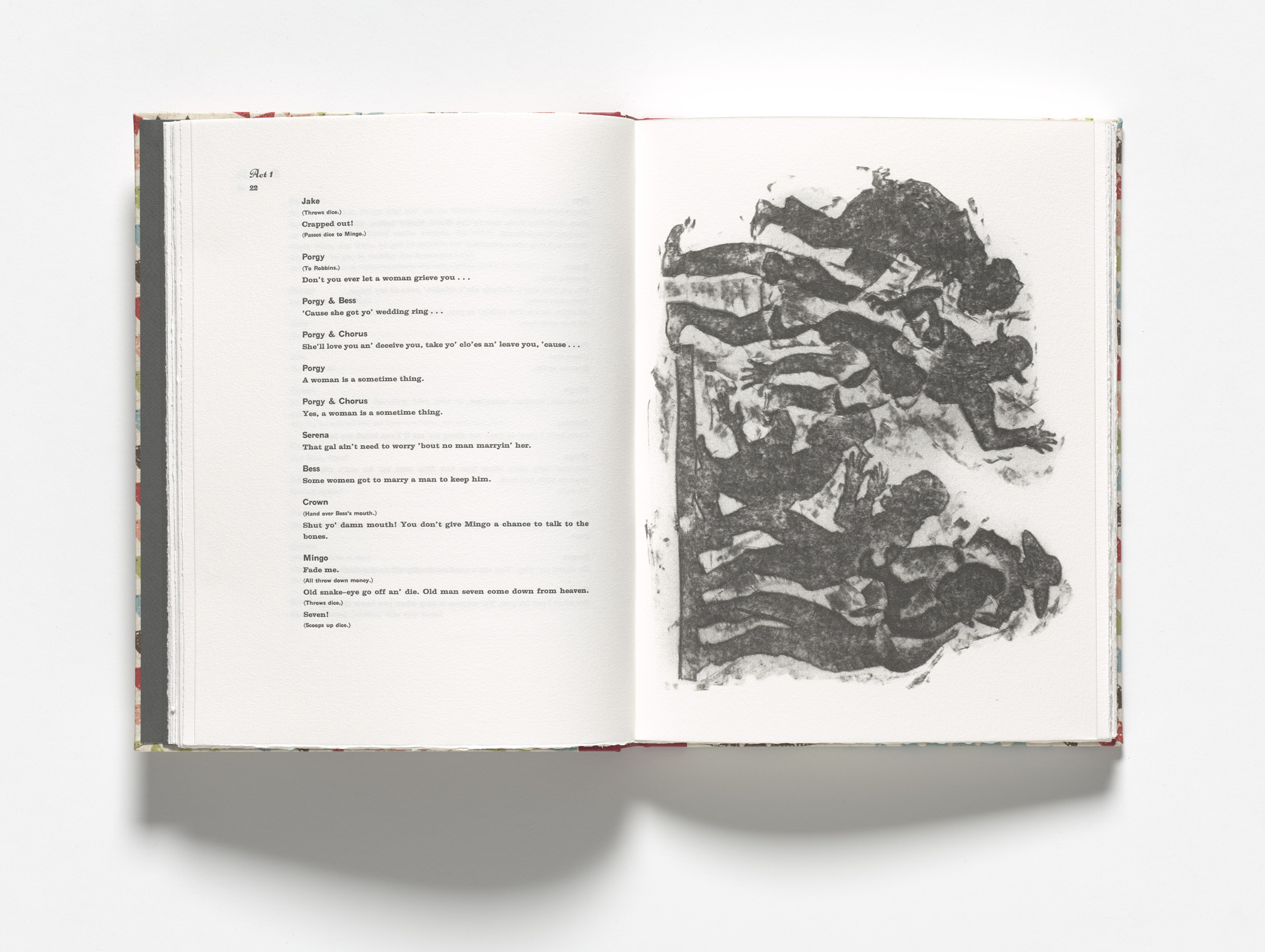 Kara Walker. Crapshooters (plate, facing page 22) from Porgy & Bess