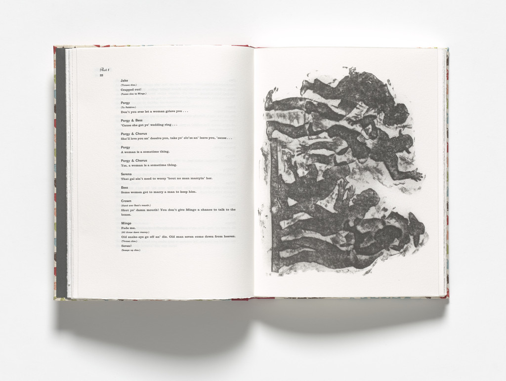 Crapshooters (plate, facing page 22) from Porgy & Bess