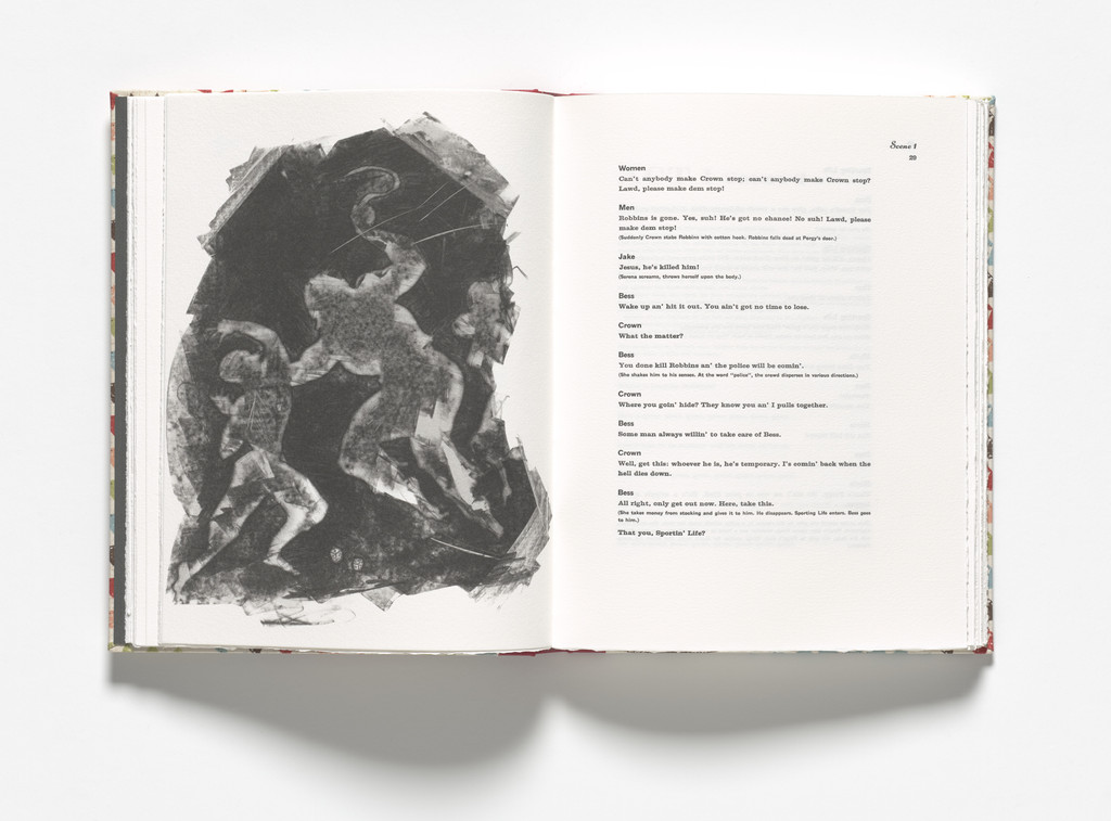 Crown kills Robbins (plate, facing page 29) from Porgy & Bess