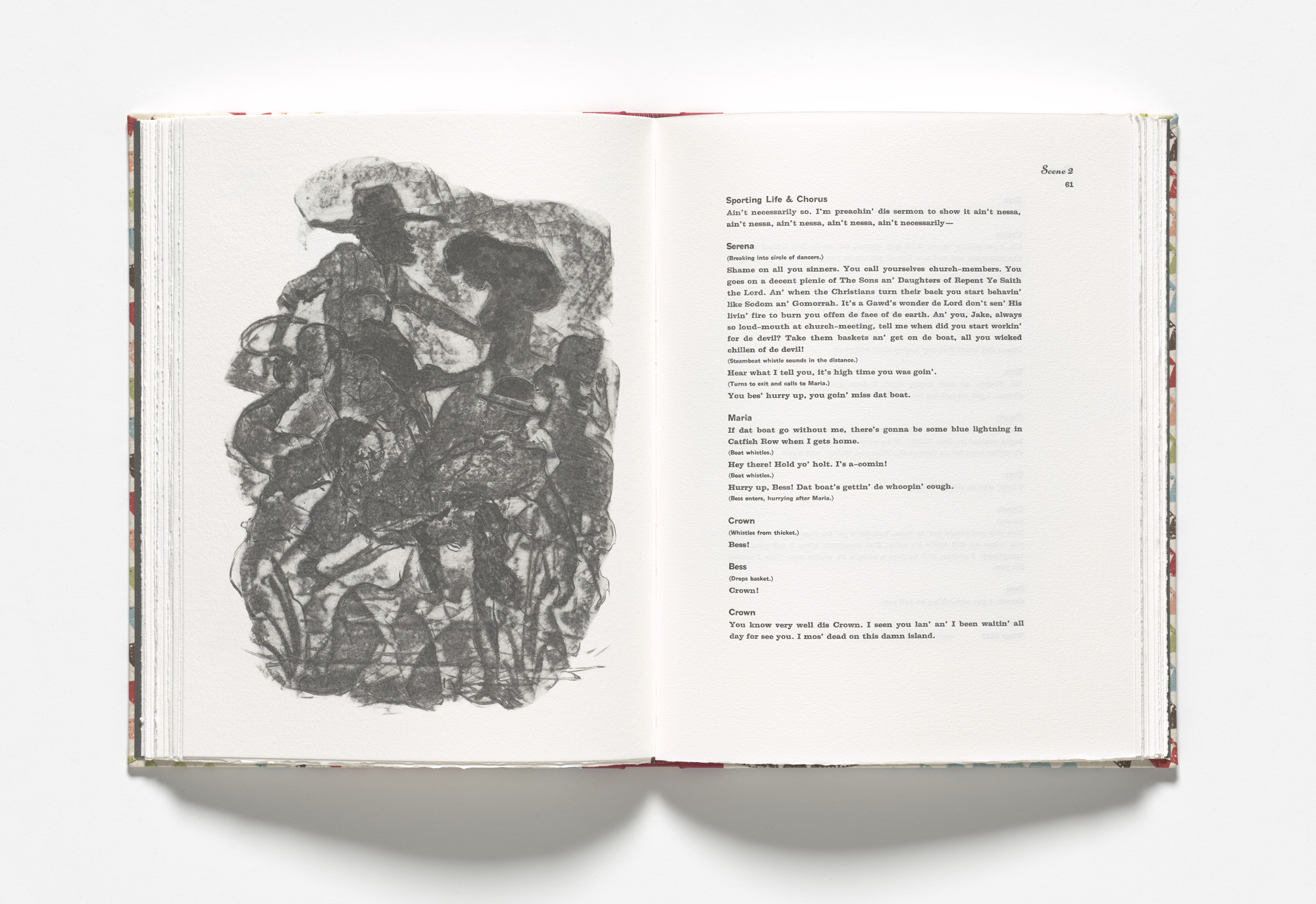 Kara Walker. The dance (plate, facing page 61) from Porgy & Bess