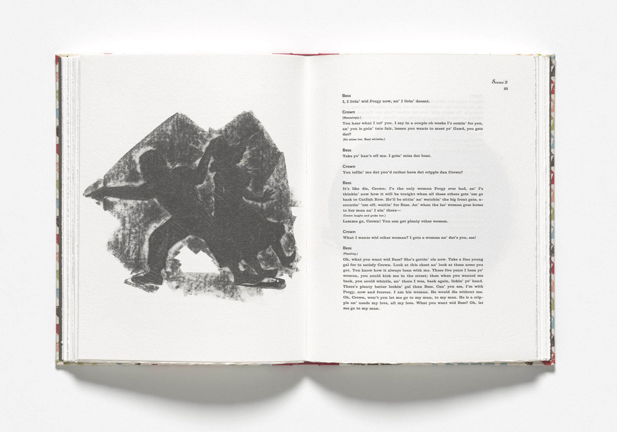 Kara Walker. Crown and Bess on the island (plate, facing page 63) from Porgy & Bess