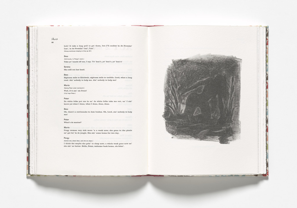 Bess, delirious, remembers (plate, facing page 66) from Porgy & Bess