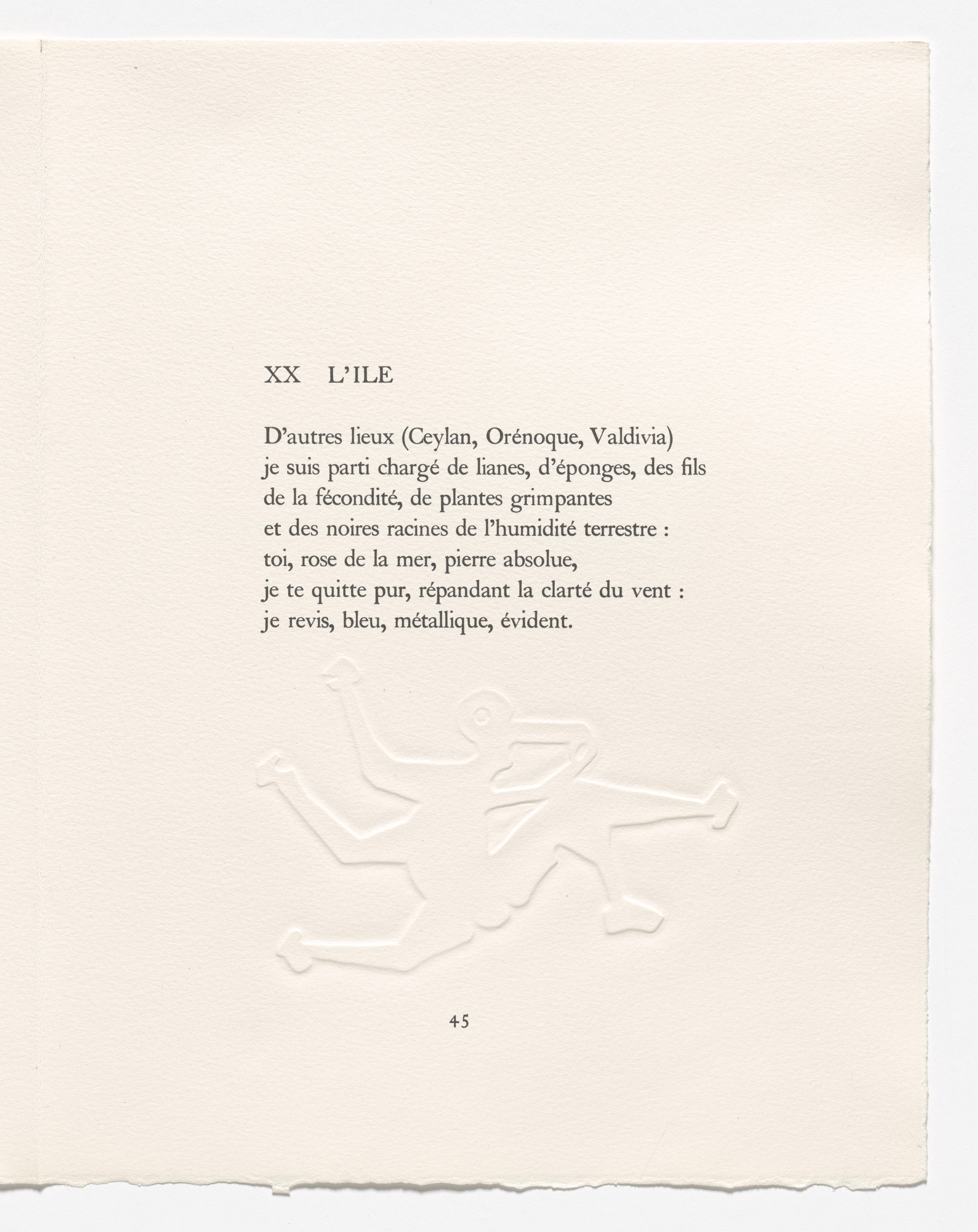 Enrique Zañartu. Tailpiece (page 46) from La Rose séparée