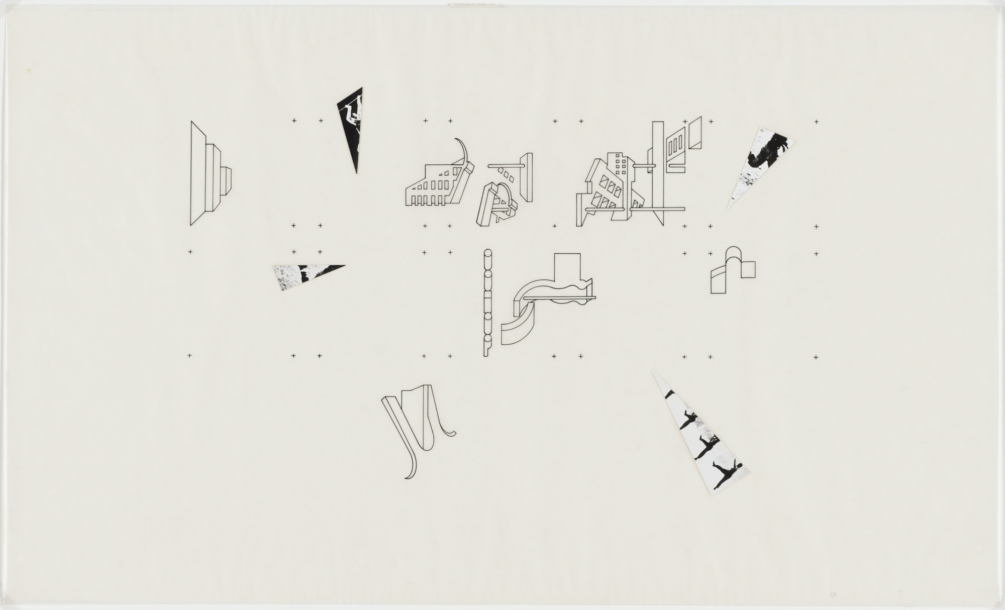 Bernard Tschumi. The Manhattan Transcripts Project, New York, New York, Episode 4: The Block. 1980-81