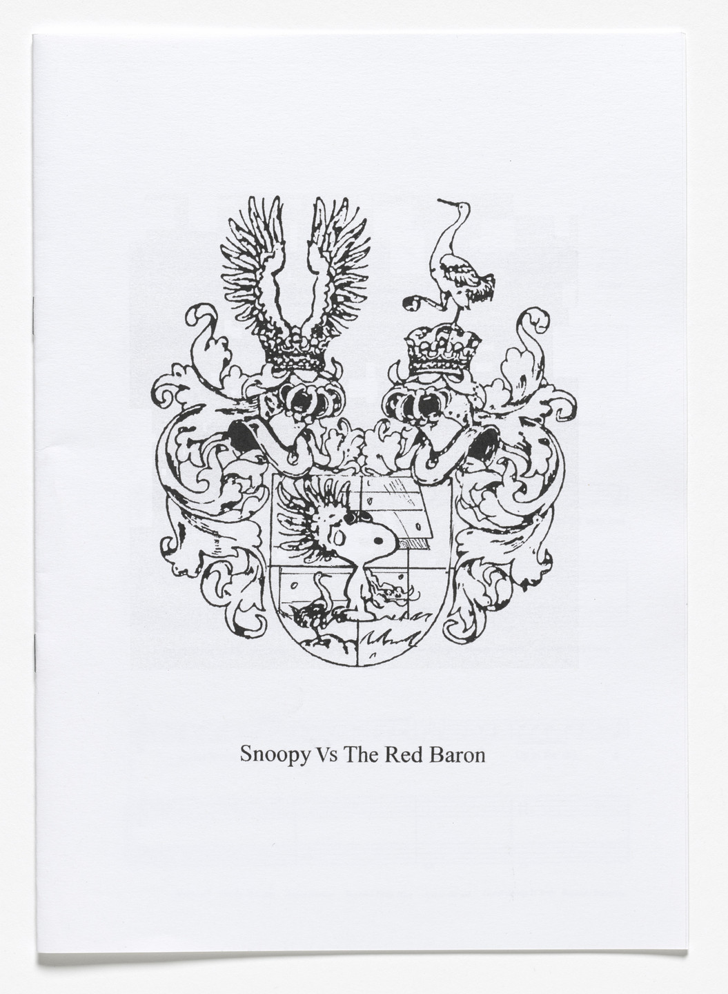 Fiona Banner. Fugue (Snoopy vs The Red Baron). 2011