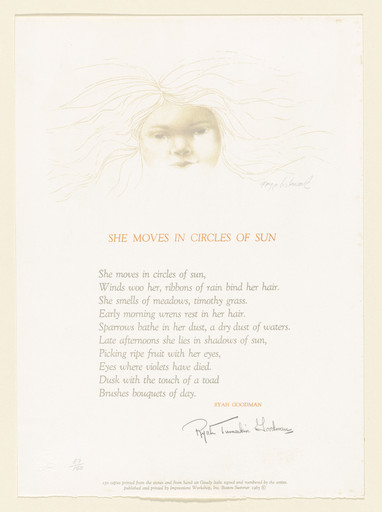 She Moves in Circles of Sun by Ryah Goodman