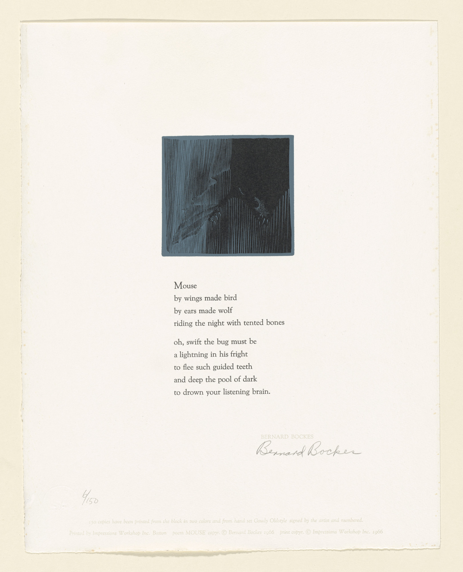 George Lockwood. Mouse by Bernard Bockes