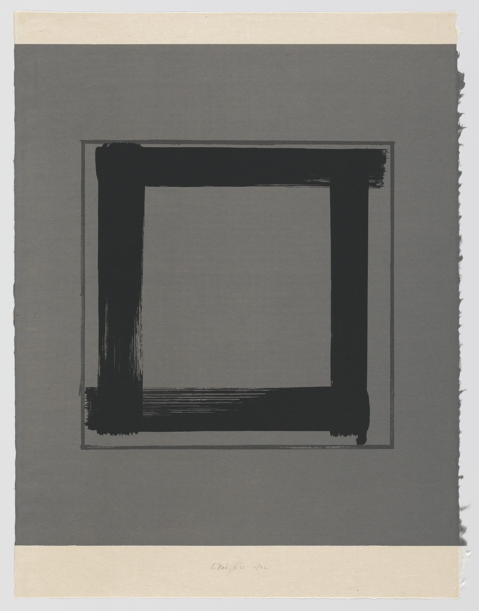 Brice Marden. 2 from the series 1,2,3,4