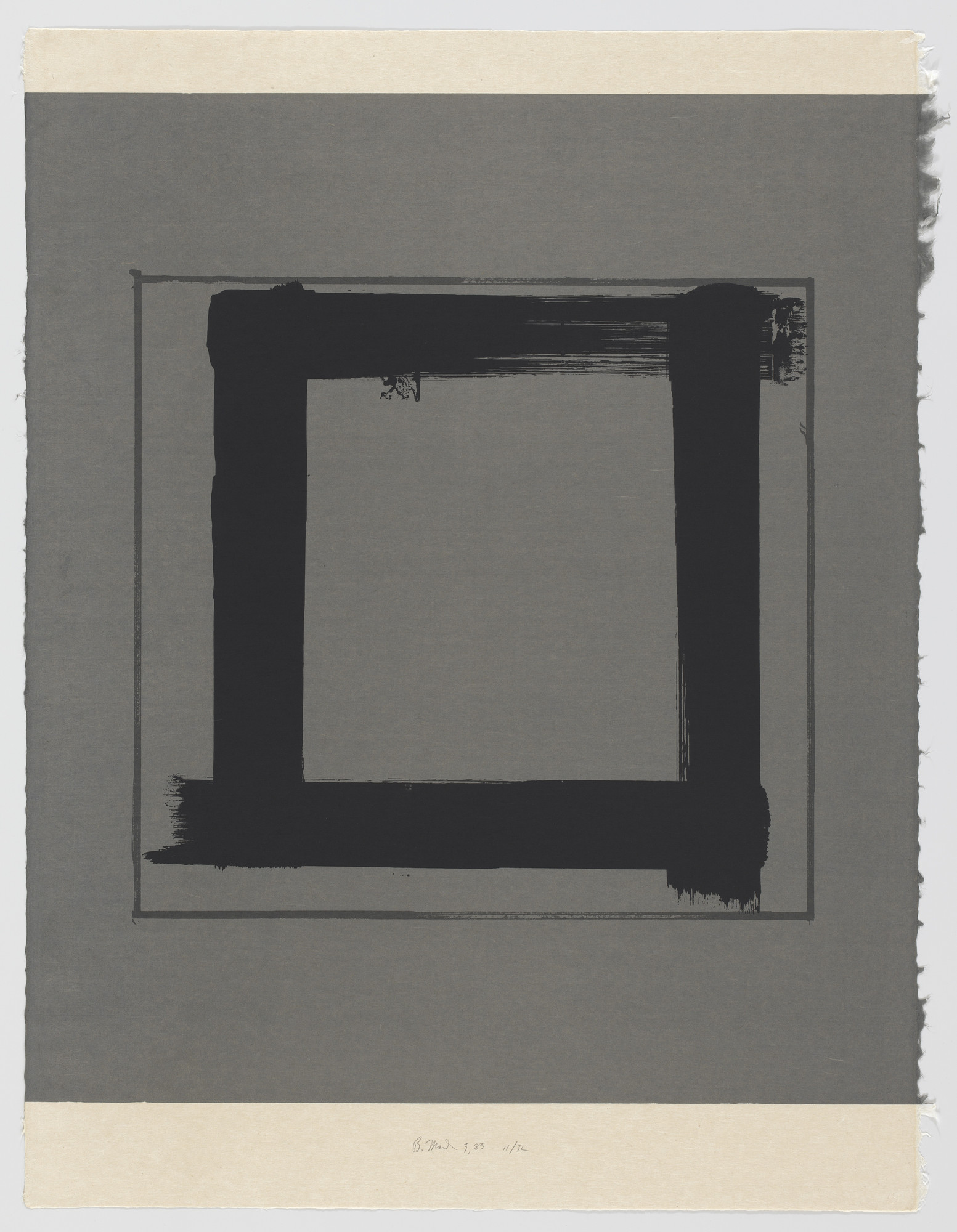Brice Marden. 3 from the series 1,2,3,4