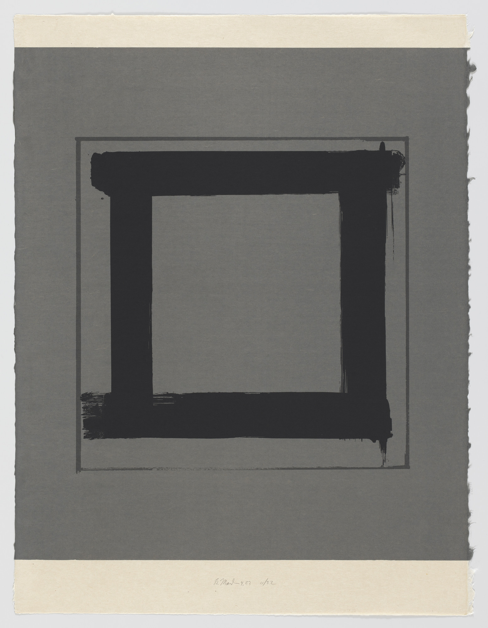 Brice Marden. 4 from the series 1,2,3,4