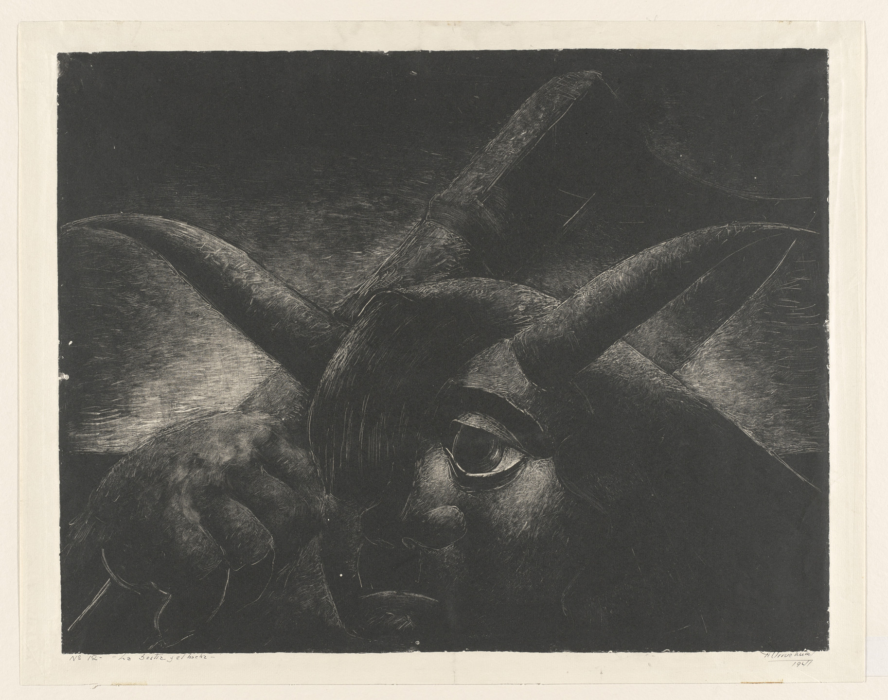 Demetrio Urruchúa. The Beast and the Axe (La Bestia y el hacha). 1941