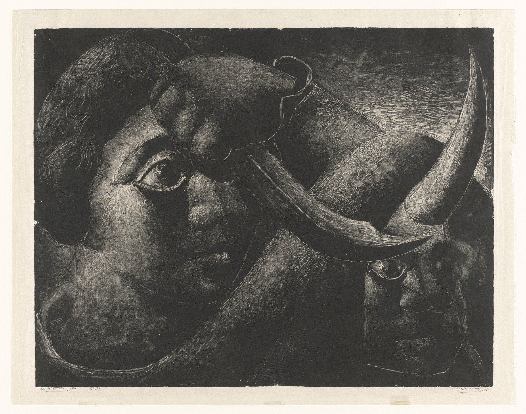 Demetrio Urruchúa. Girl with Dagger (La Joven del puñal). 1942
