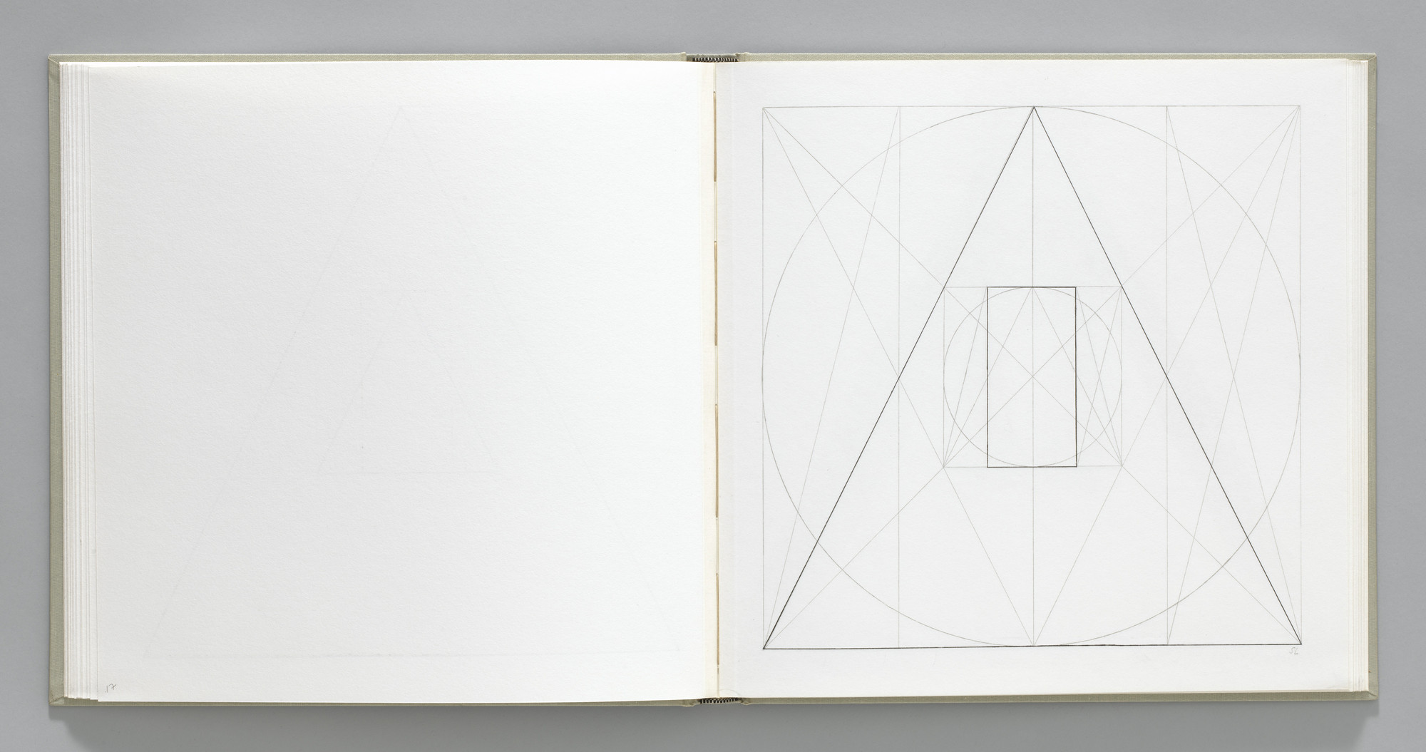 Sol LeWitt. Plate (folio 19) from Geometric Figures within Geometric Figures