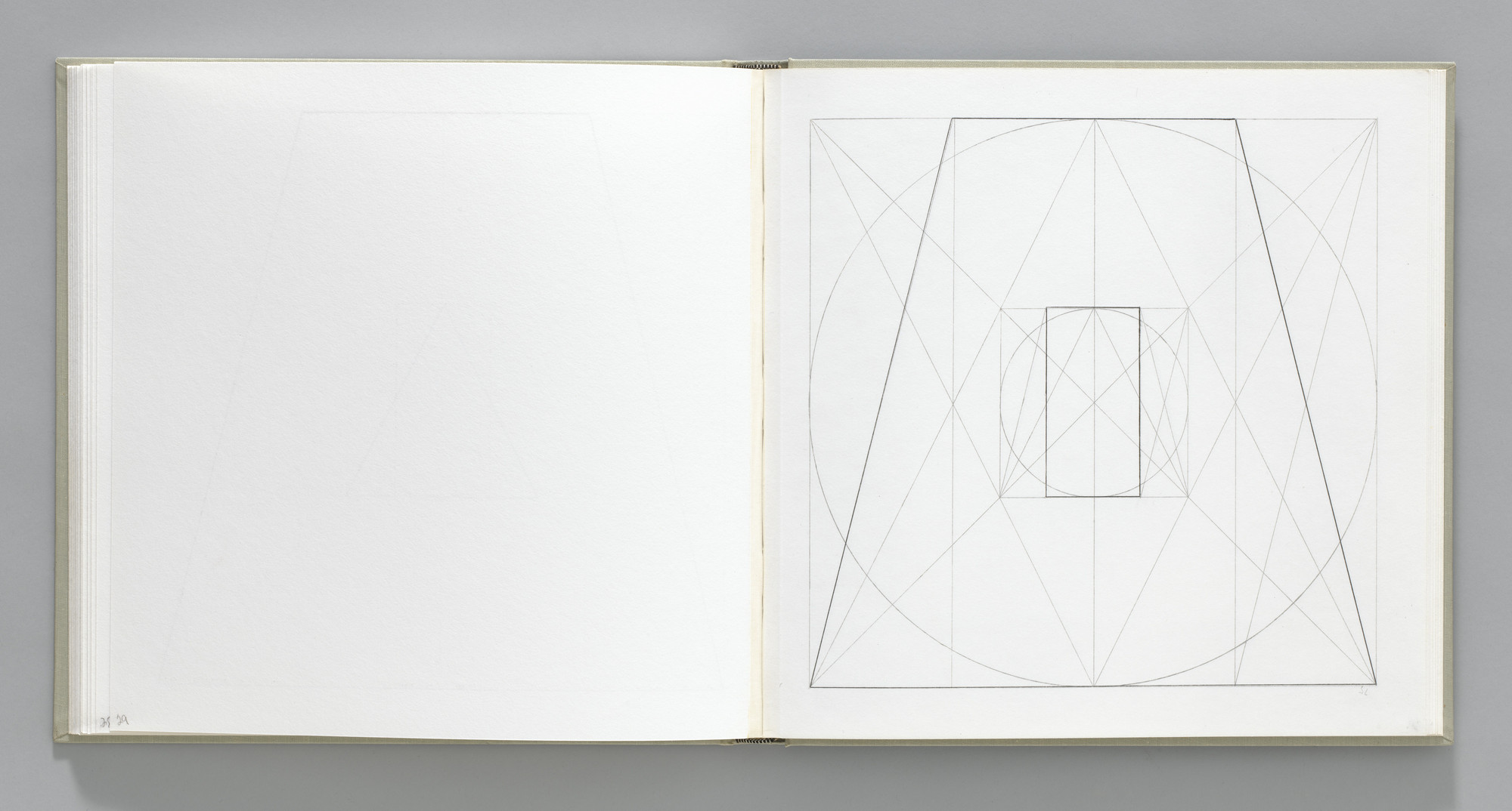 Sol LeWitt. Plate (folio 31) from Geometric Figures within Geometric Figures