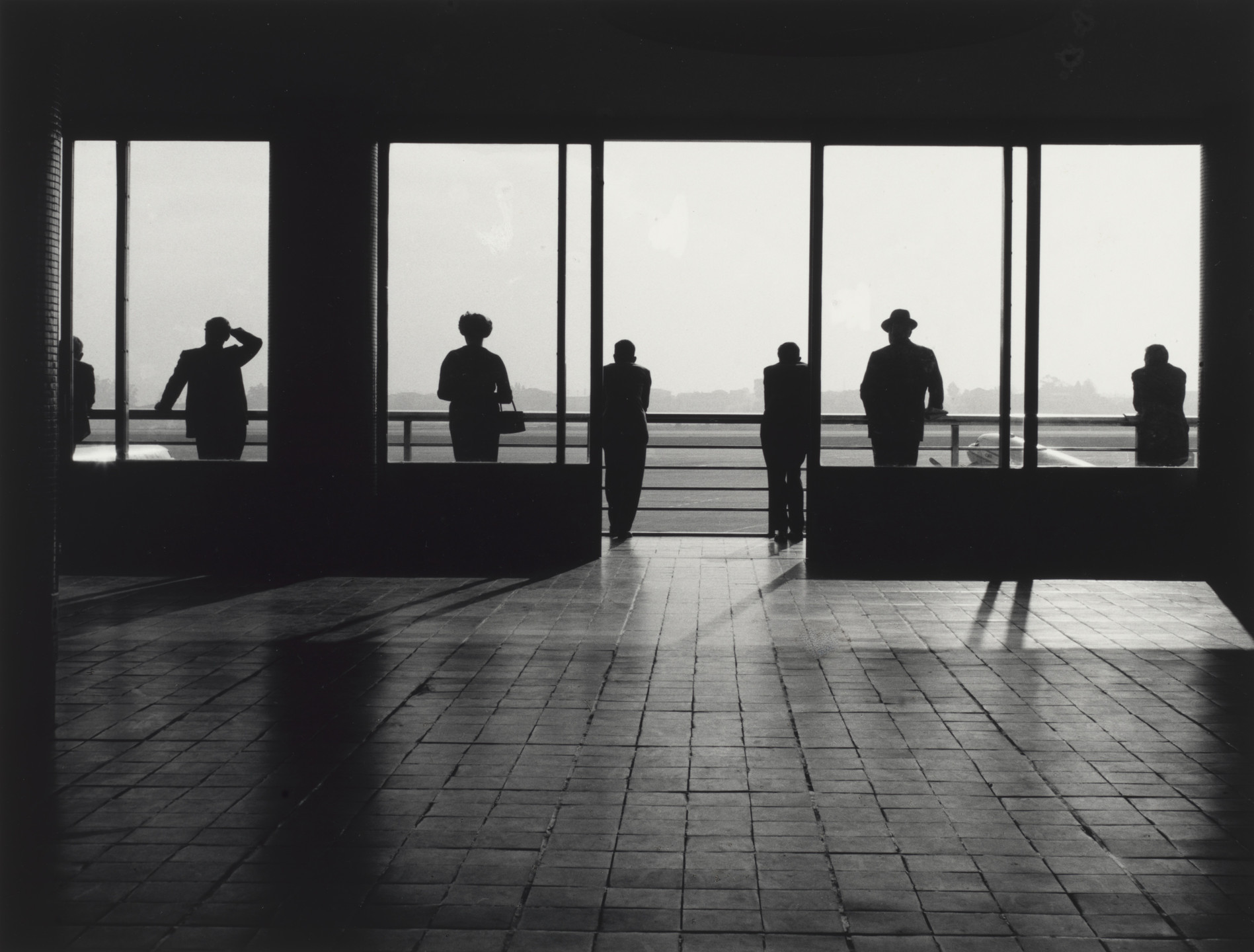 German Lorca. Congonhas Airport, São Paulo. 1965