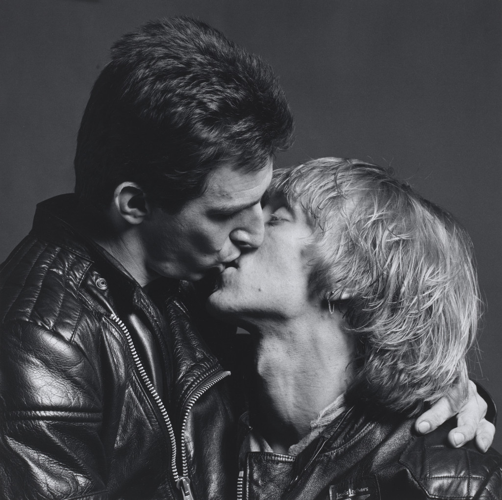 Larry and Bobby Kissing