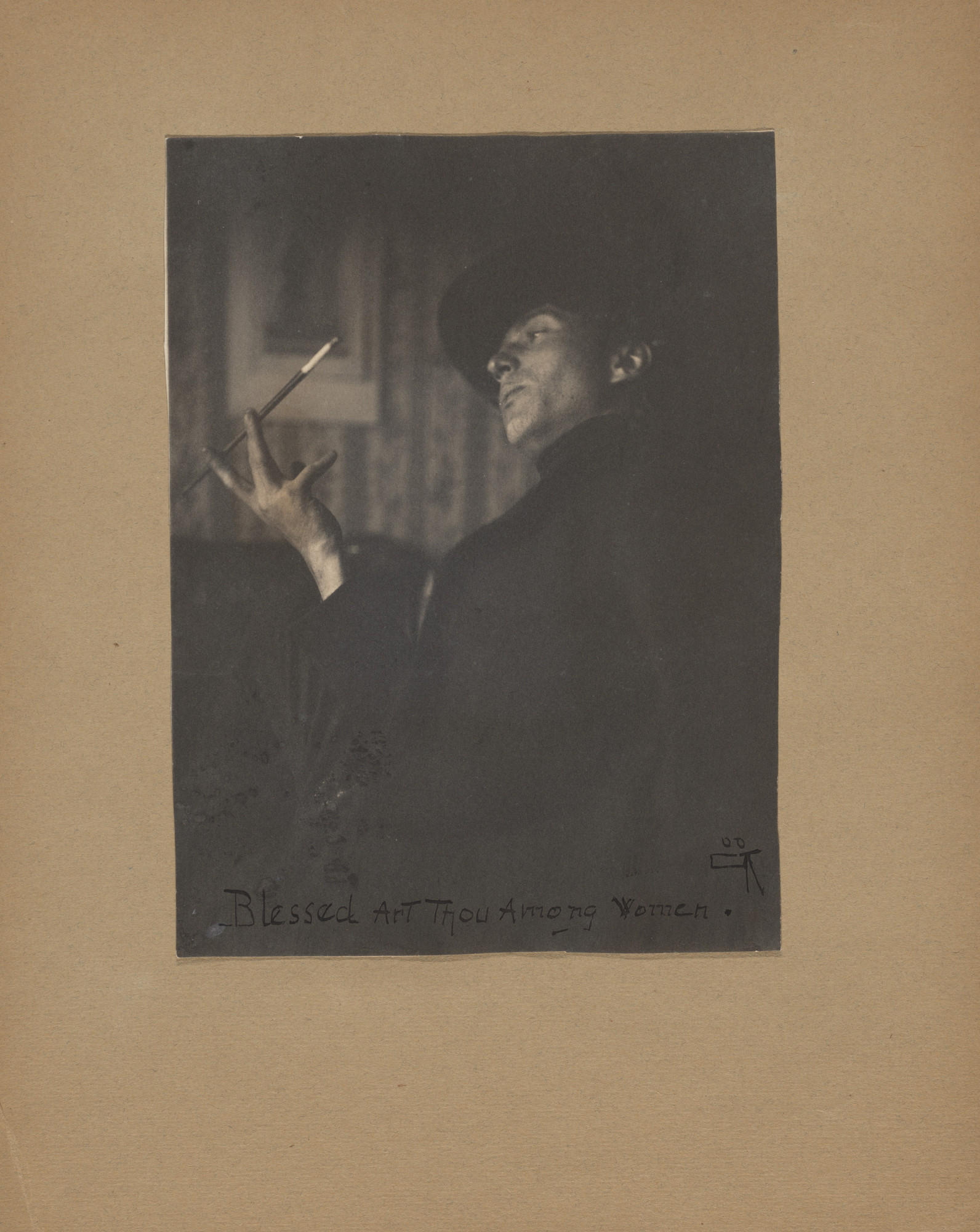 Gertrude Käsebier. Portrait of Edward Steichen