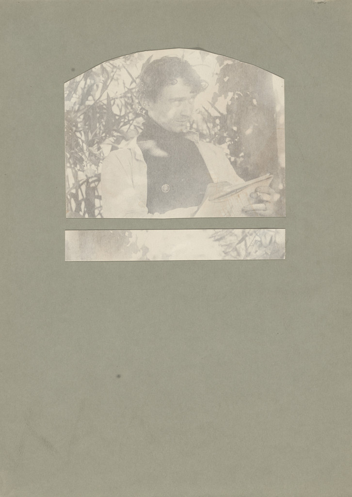 Portrait of Edward Steichen sketching