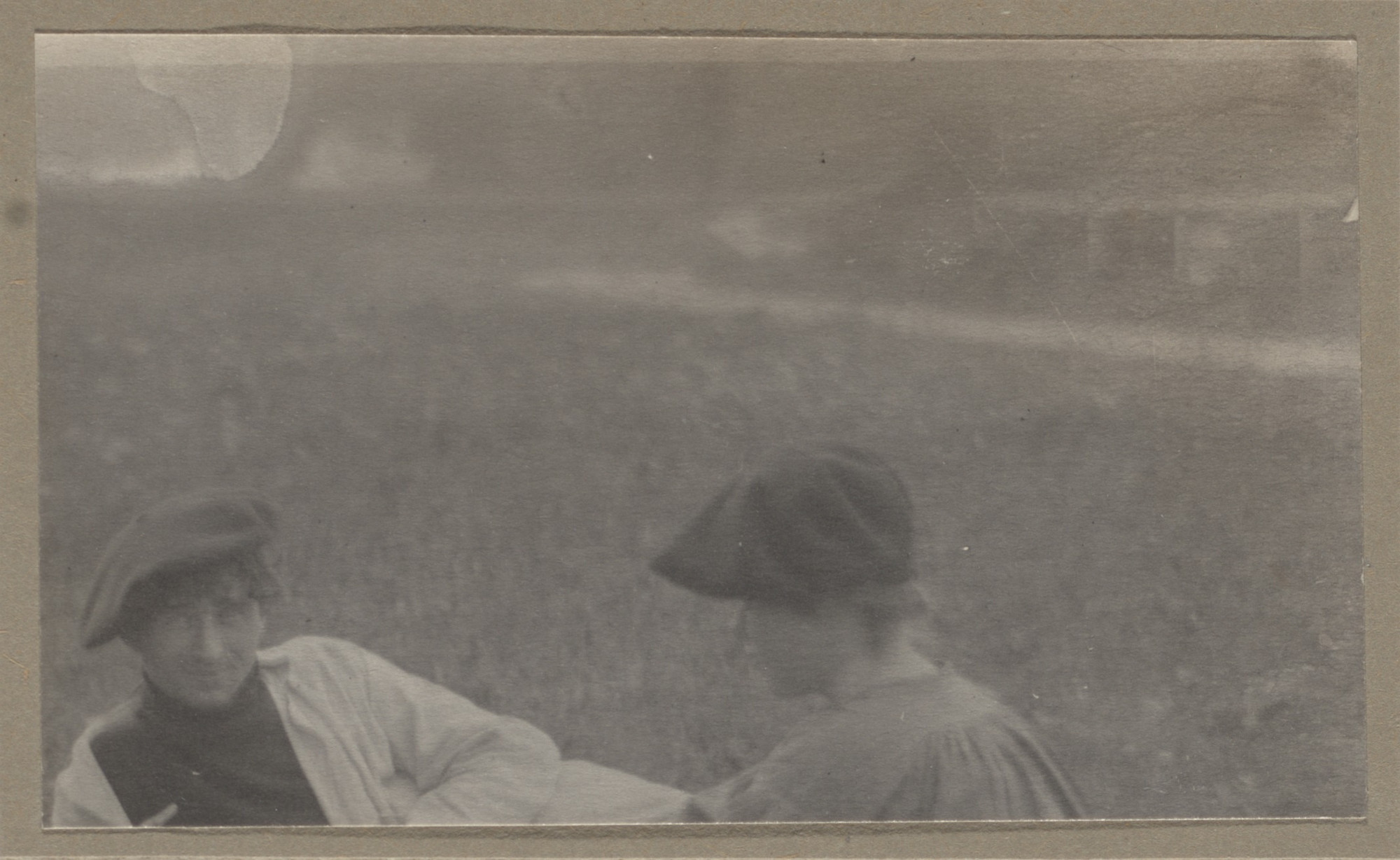 Gertrude Käsebier. Portrait of Edward Steichen (possibly with Francis Delehanty)